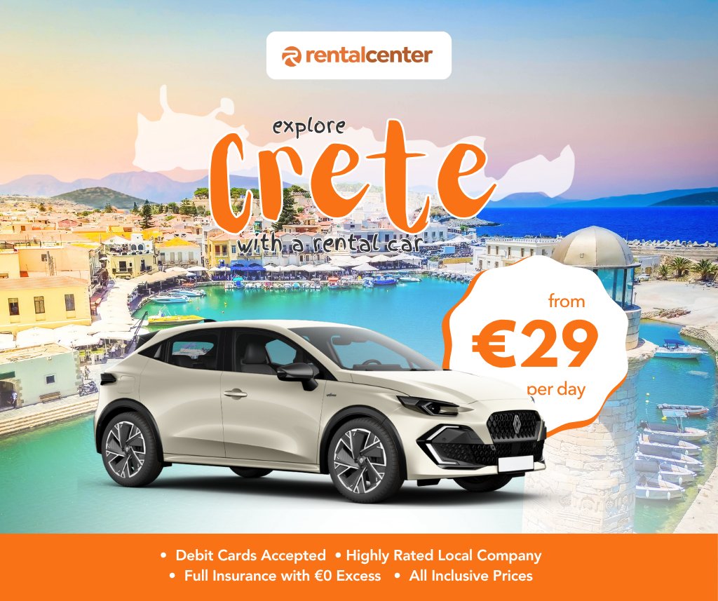 Explore Crete with a Rental Car!