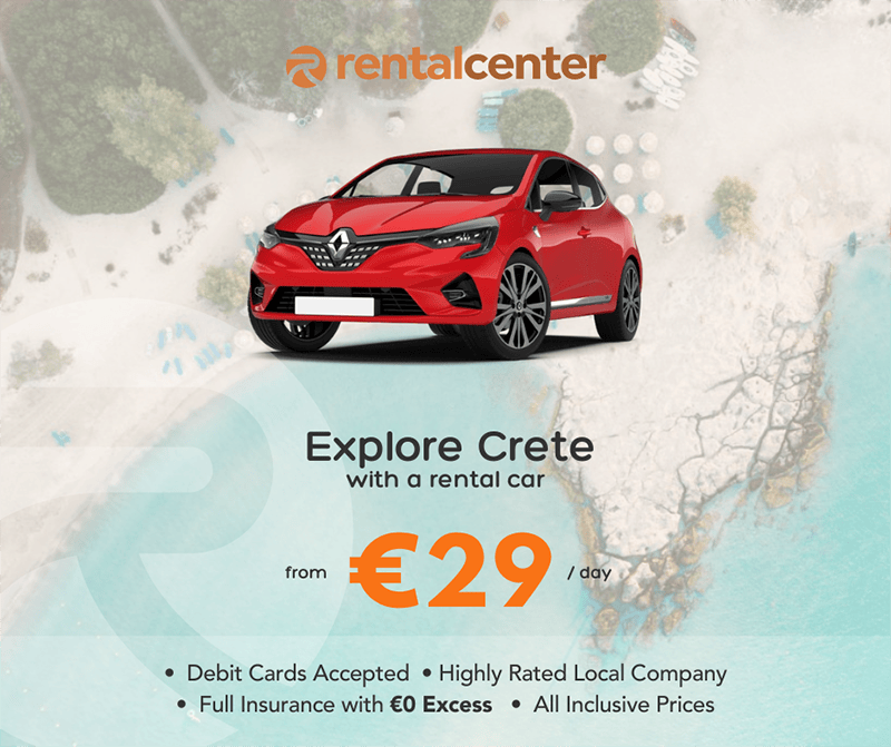 Explore Crete with a Car rental from €49 per day