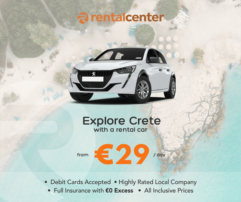 Explore Crete with a Car rental from €49 per day