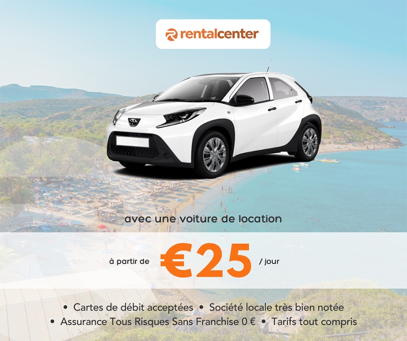Explorez la Crète avec une location de voiture à partir de 25 € par jour