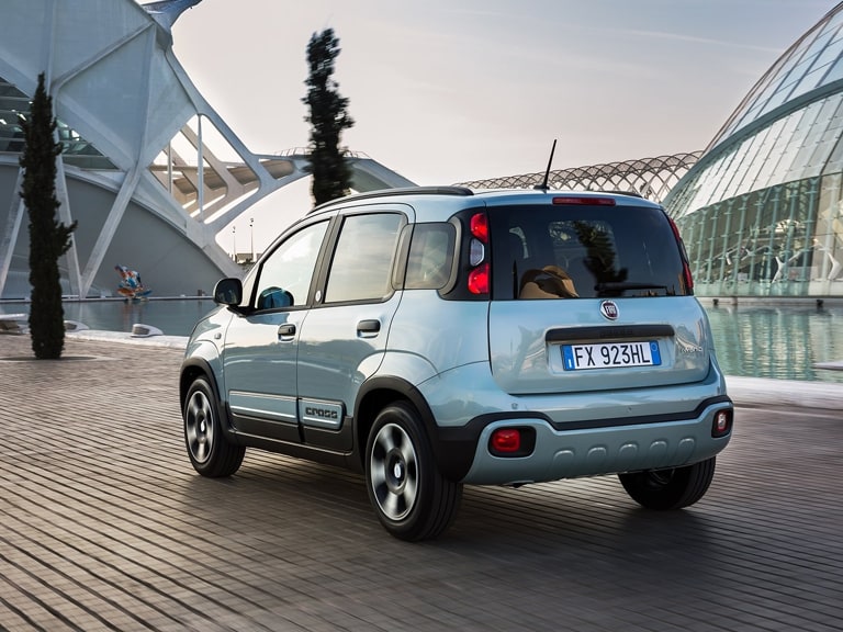 Miękka Hybryda Fiat Panda na Krecie