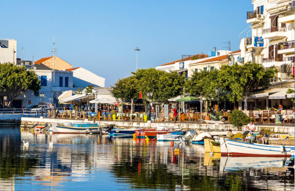 Voulismeni meer in het centrum van Aghios Nikolaos