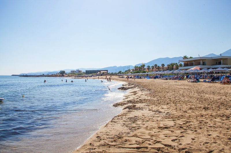 Malia Crète - Plage principale