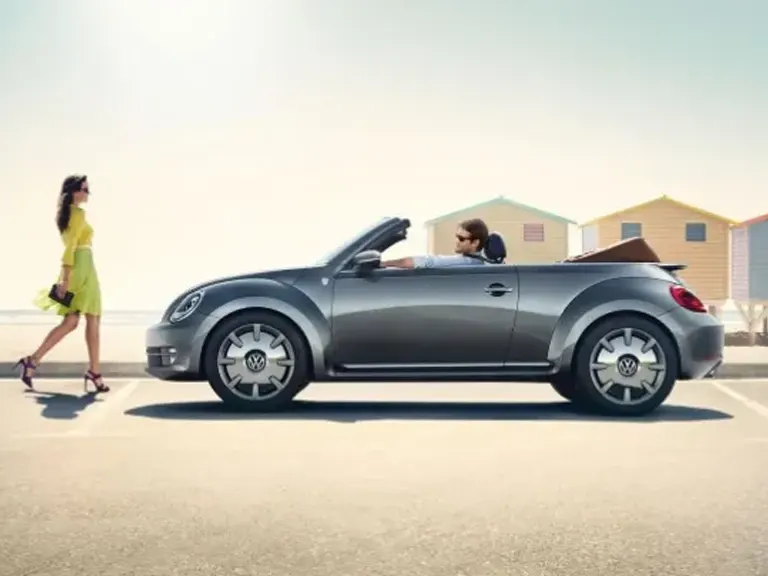 Volkswagen Beetle Cabriolet op Kreta