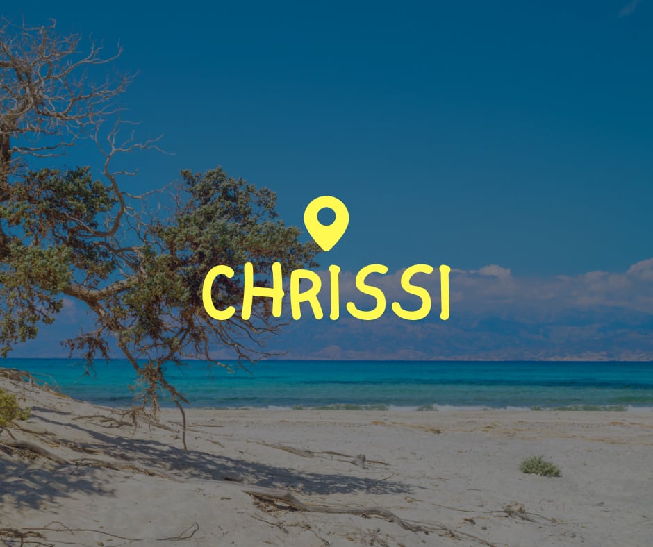 Isola di Chrissi a Crete